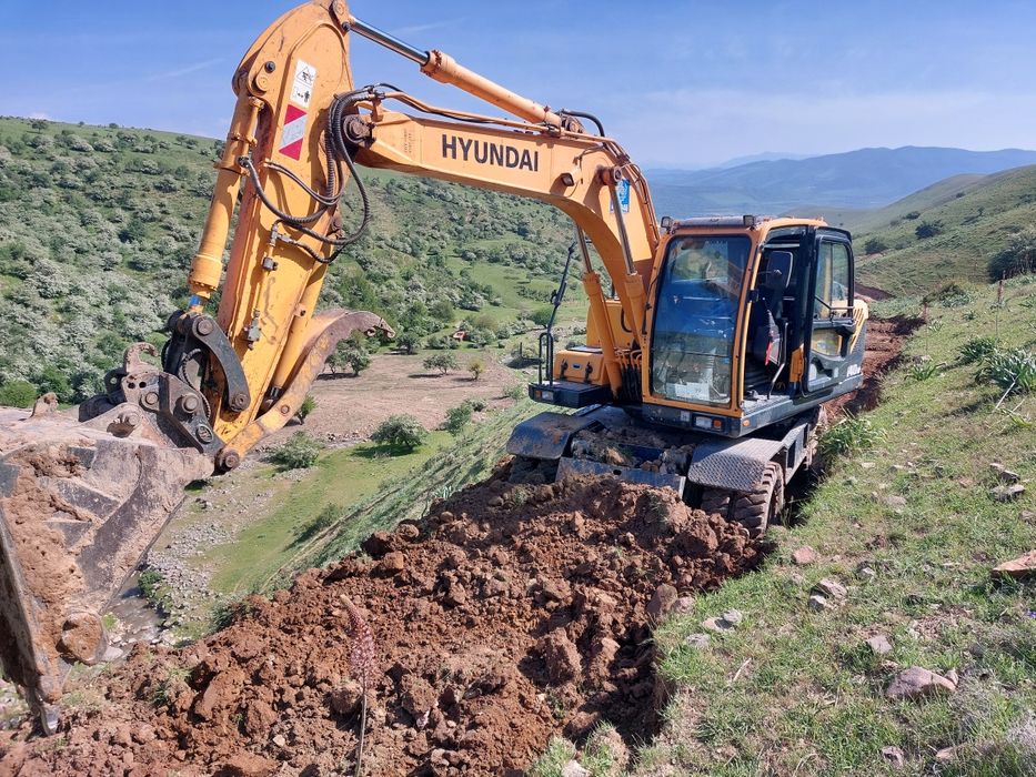 Услуги екскаватор и камаз