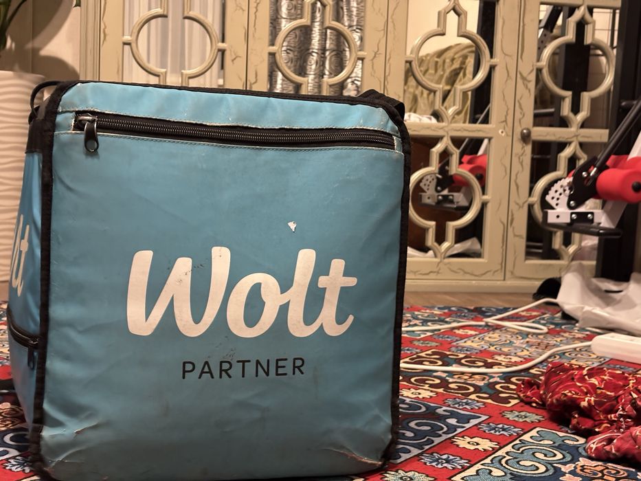 Wolt сумка брал за 1,5 года
