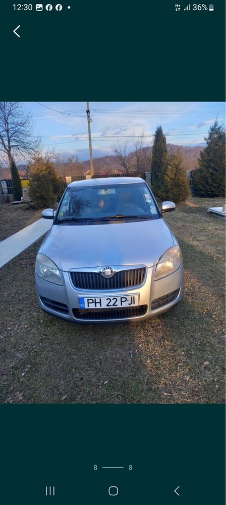 skoda fabia 1.2benzina itp  rca valabil 2025