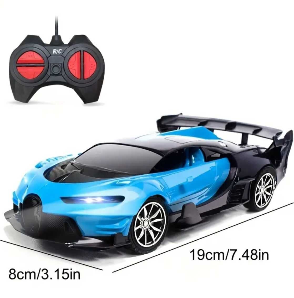 Masina cu telecomanda Lamborghini rosu / Bugatti albastru