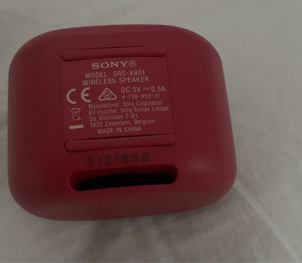 Тонколонка sony/розова/