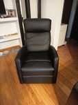 Fotoliu Relax Homcom Rabatabil Ergonomic Piele Sintetica 65 × 92 × 100