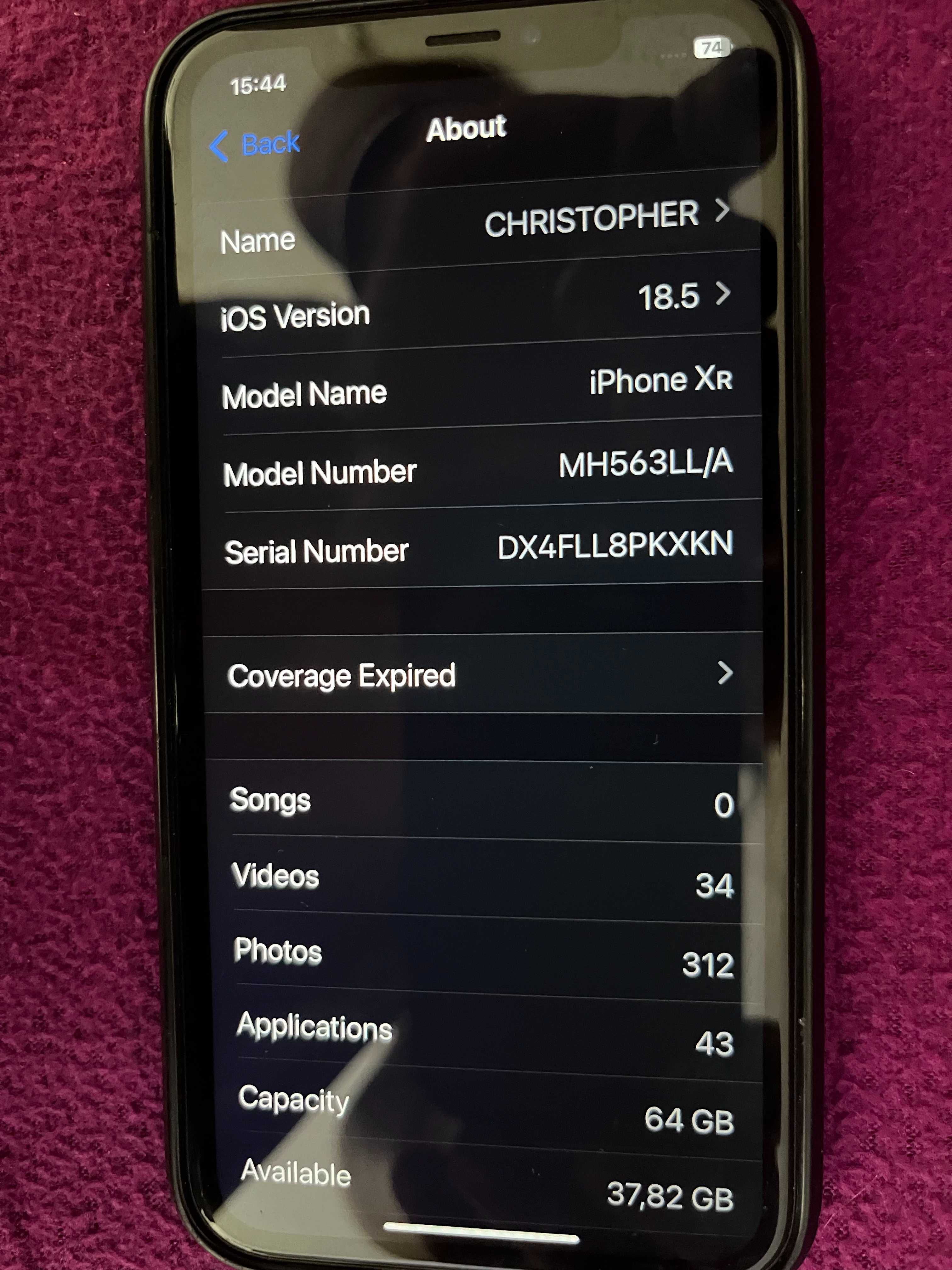 iPhon Xr 64GB, Перфектен, без забележки