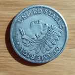 Moneda dolar cu chip indian