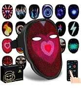 LED маска с Bluetooth програмируемо приложение MEGOO