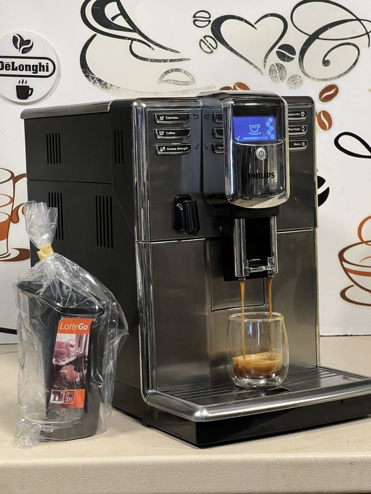 Кафемашина кафе автомат Philips Saeco ıncanto Latte go с гаранция