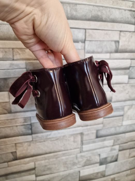 Botine Baby Zara pentru fetițe, mărimea 22