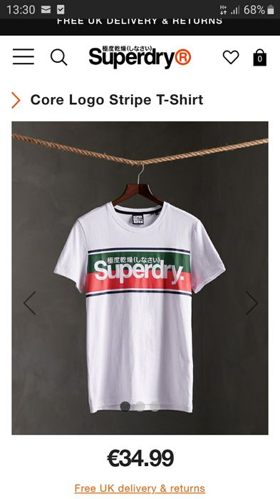 Tricouri XL Superdry