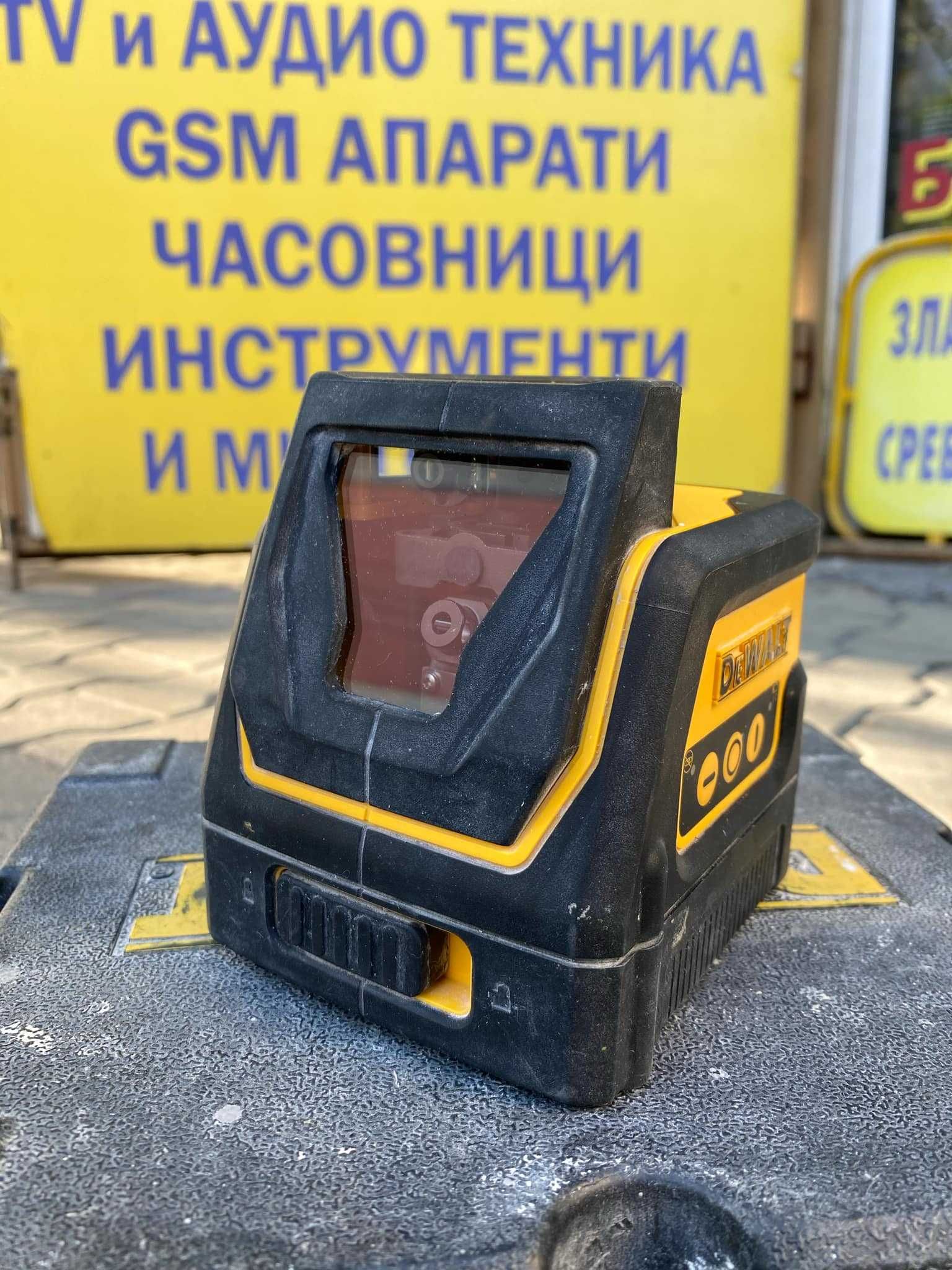 Линеен лазерен нивелир DeWALT DW0811, 30 м, 0.4 мм/м