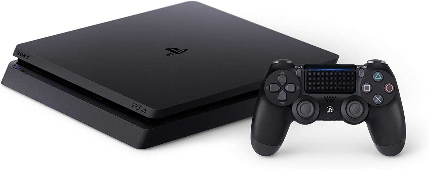 PS 4 Slim ( б.у. в отличном состоянии), 2 игры в подарок