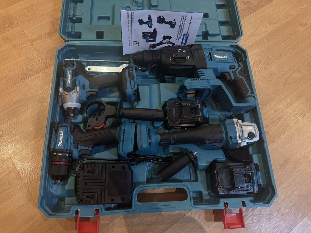 набор инструментов Makita Макита 4в1