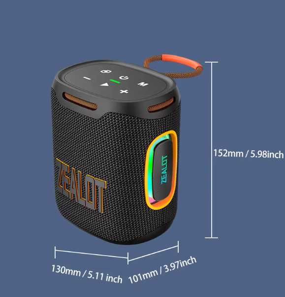 Bluetooth тонколона zealot s122