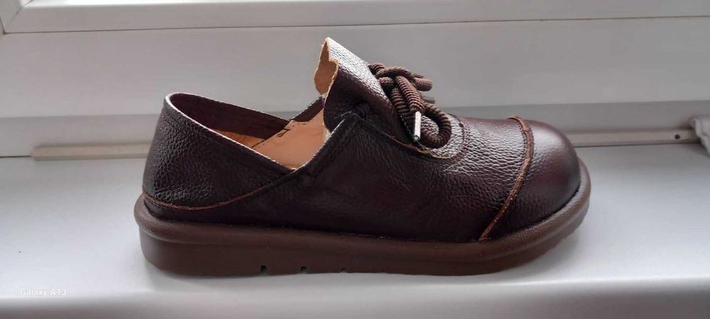 Vand pantofi piele, noi, nr. 35