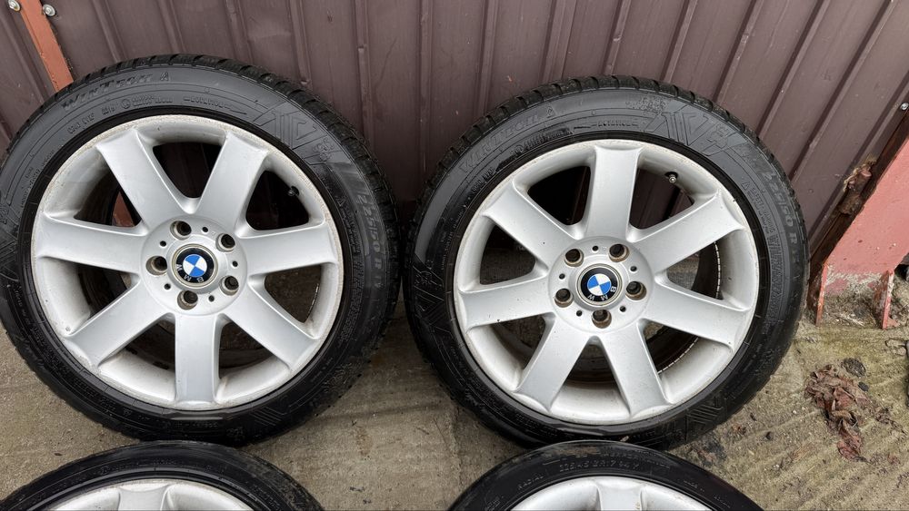 Jante aliaj BMW E46 E90 E87 R17 Style 44 . 2 cauciucuri de iarna
