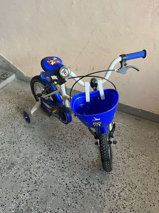 МОНИ Велосипед MONSTER СИН 14''