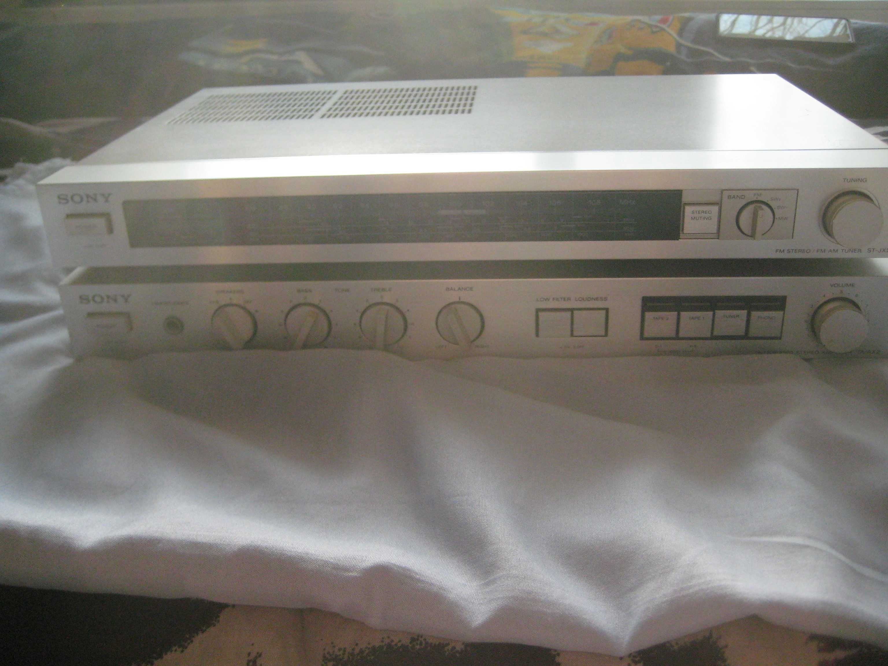 Продавам Sony TA-AX2 усилвател и ST-JX2S тунер Радио FM/MW от 1980 г.