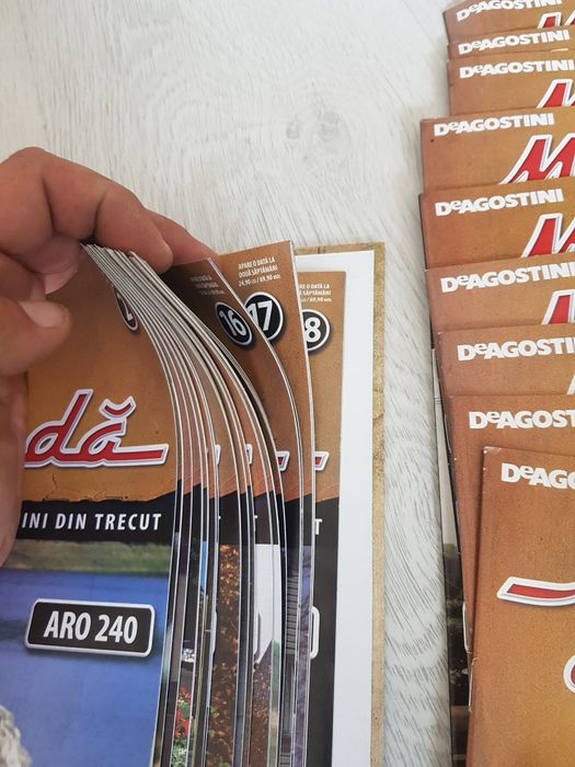 Reviste masini de legendă colecție deagostini