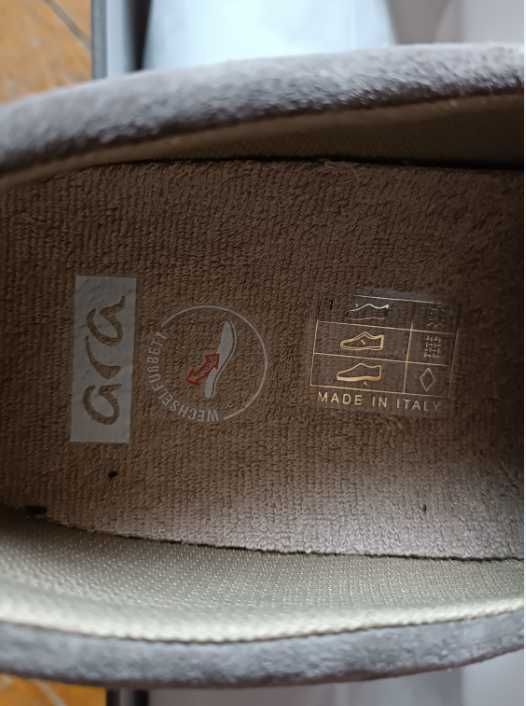 ARA Genua Beige 24, ниски обувки, тип "мокасини" с подвижна стелка