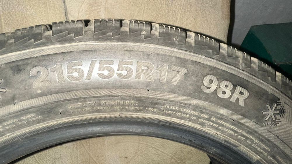 Шины размер 215/55/17