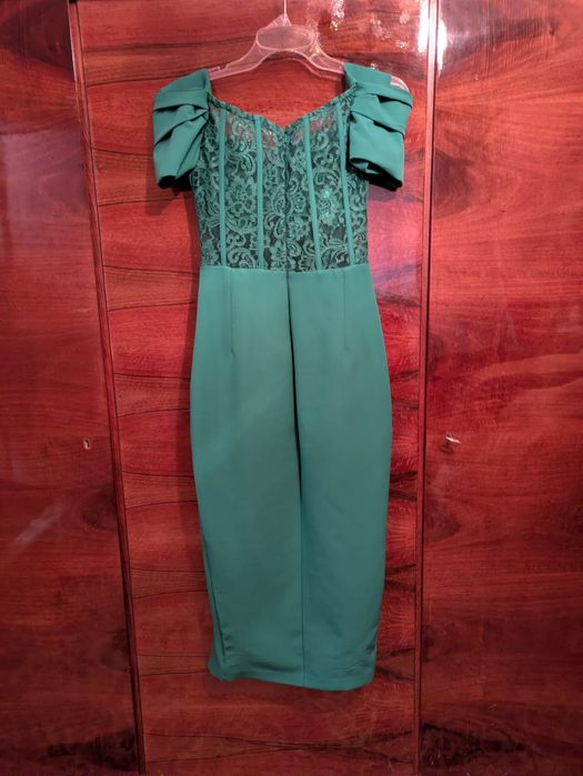 Rochie elegantă verde