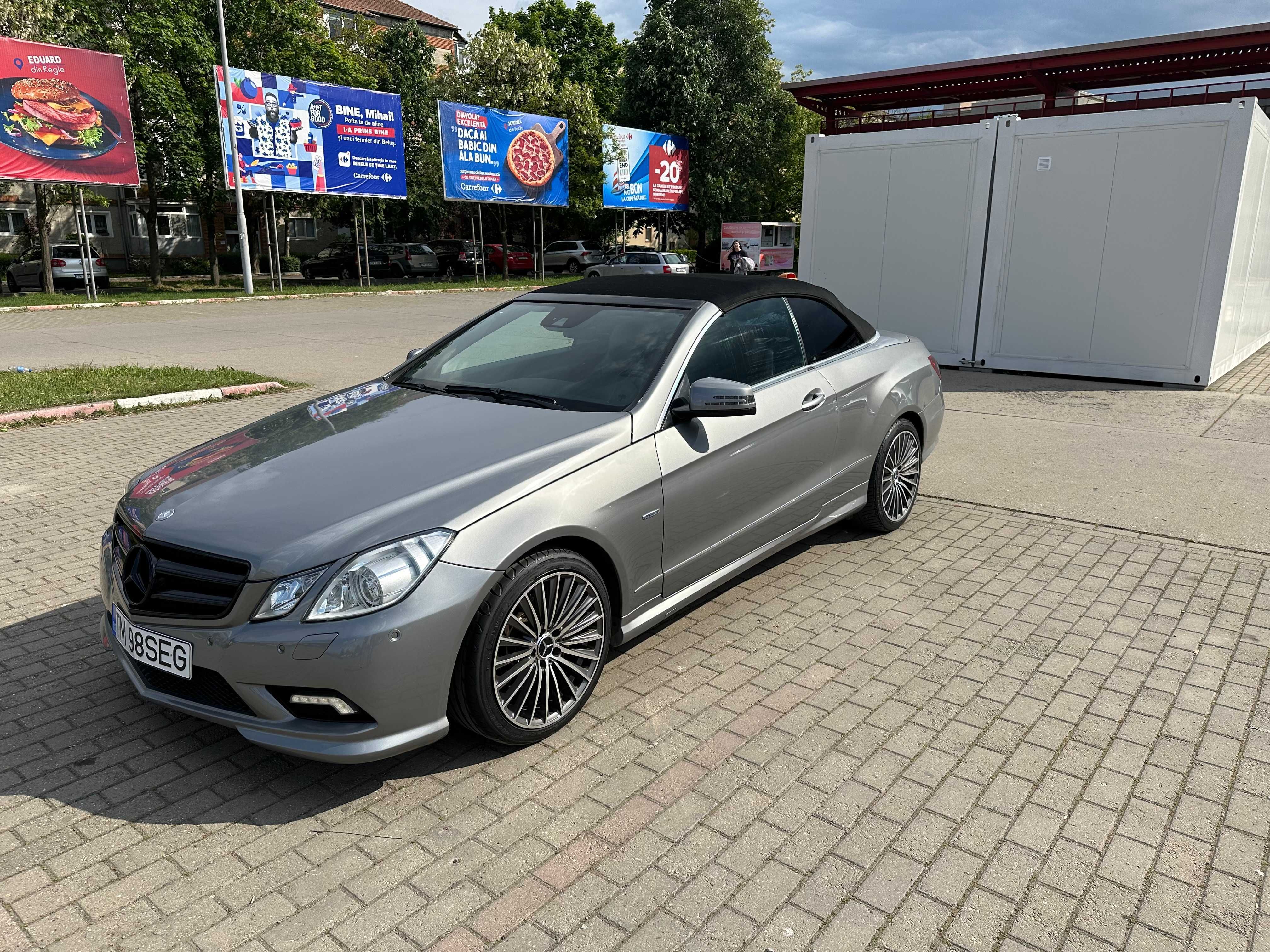 PROPRIETAR vând Mercedes-Benz E 220 CDI Cabrio /Automat/Pachet AMG