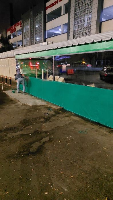 Банер тент салафан басен ёпамиз.