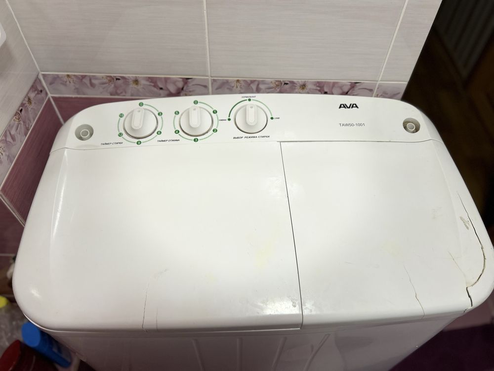 Продам  стиральную машину полуавтомат