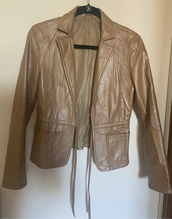 Geaca piele naturala