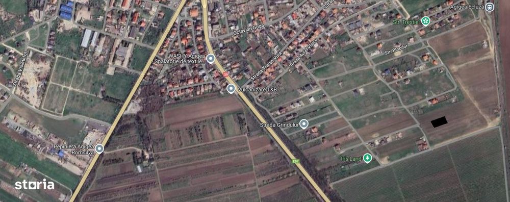 Teren de vanzare in Agigea, zona de Est, deschidere de 42,5ml, sup de
