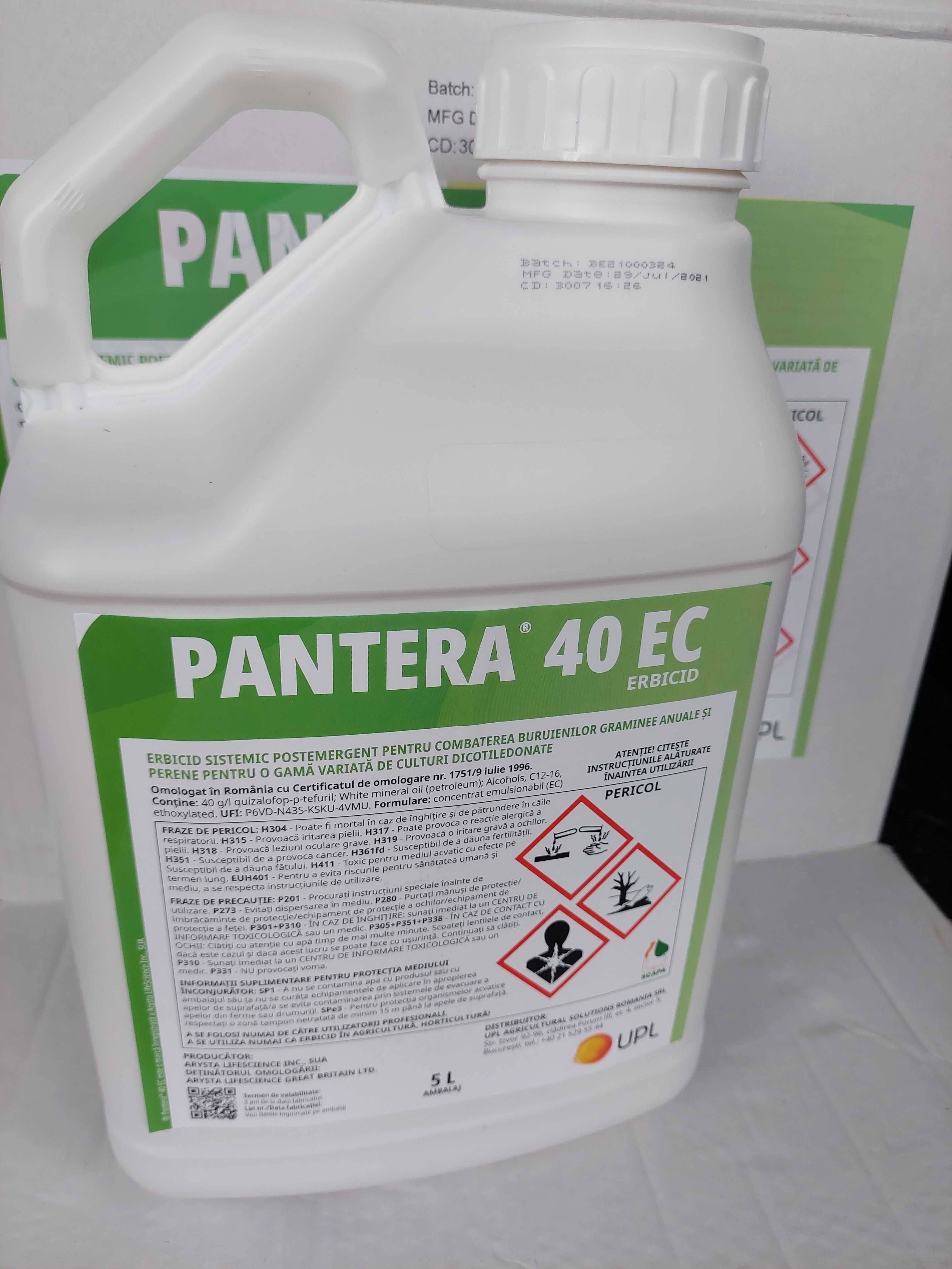 Erbicid Pantera 100 ml,1L,5L-86 lei/L (TVA inclus)
