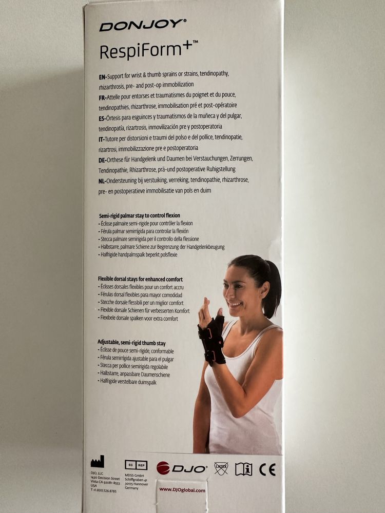 Ортеза за лява ръка DONJOY RespiForm+