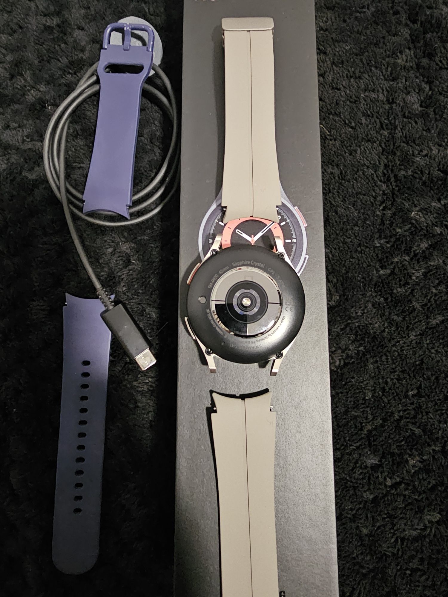 Samsung Galaxy Watch5 Pro 45mm - culoare gri