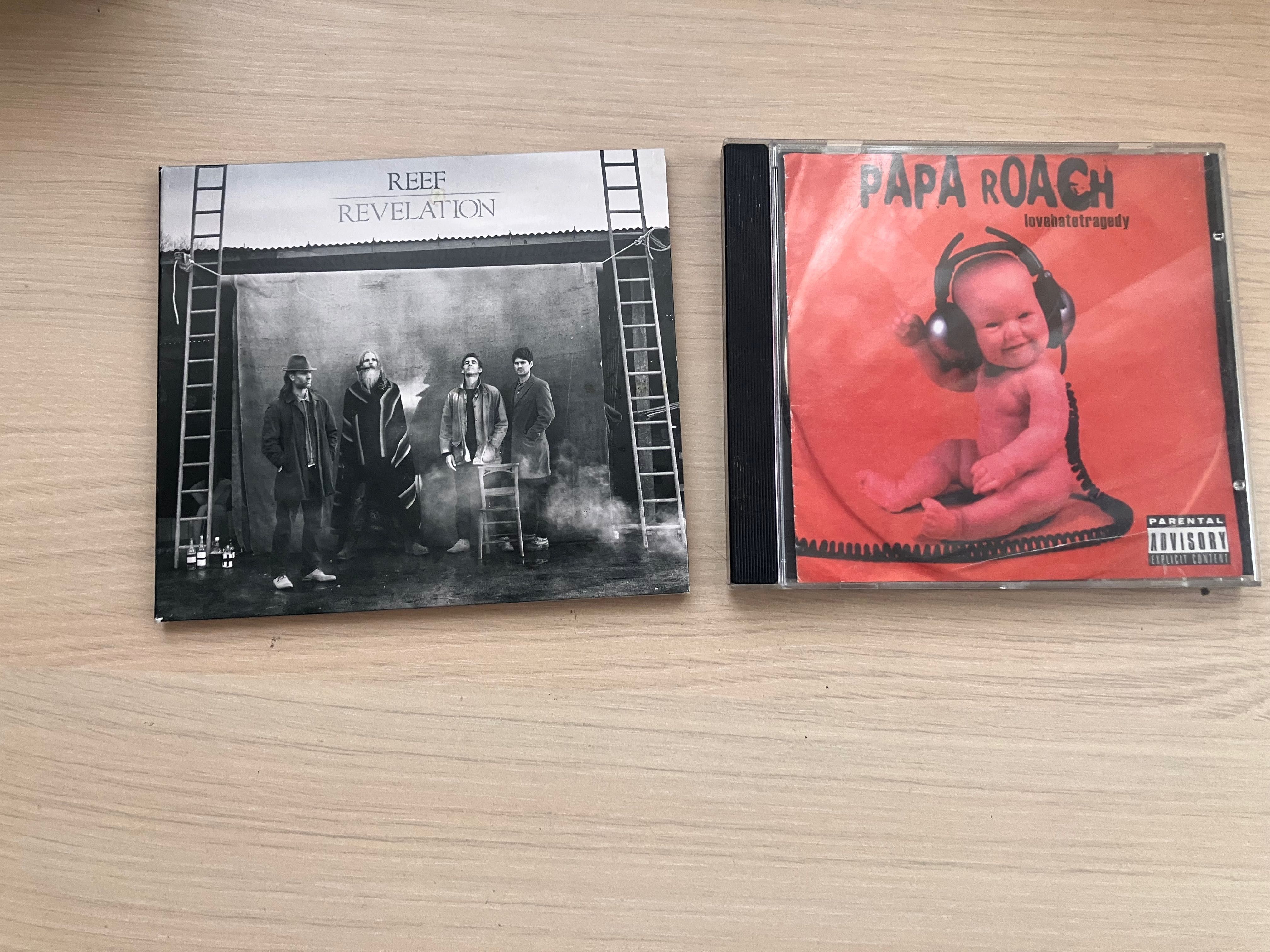 CD-та оригинални на korn, deftones, staind, papa roach, reef, slipknot