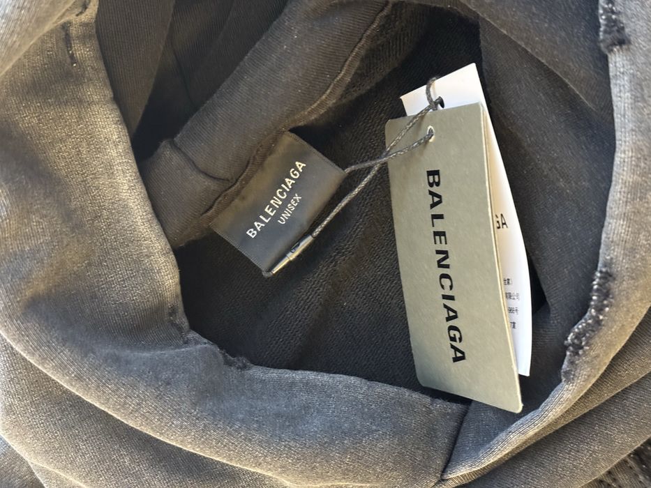 Блуза с качулка баленсиага