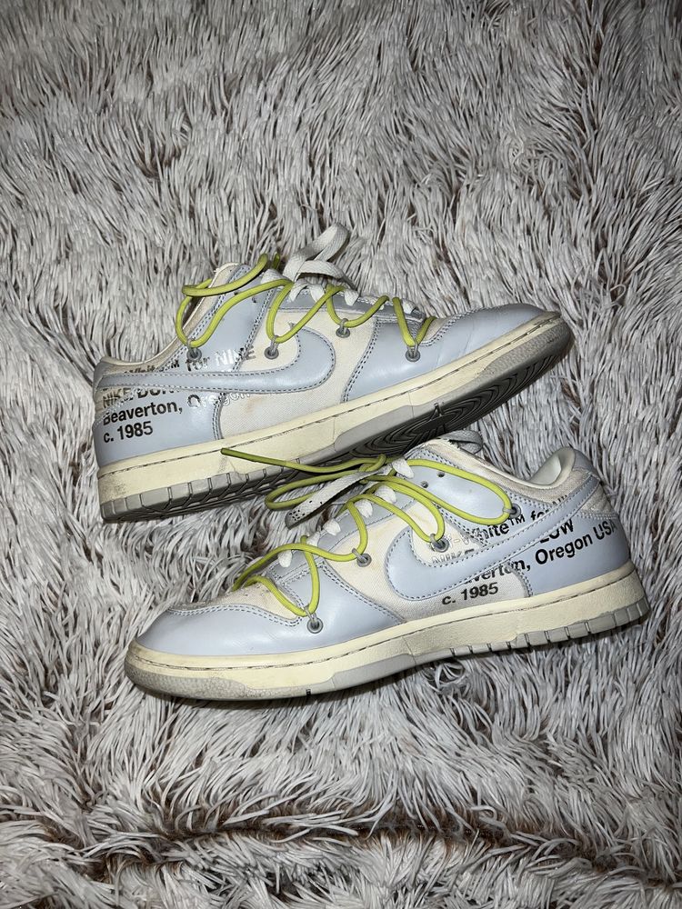 Nike Dunk Low Off White Lot 08
