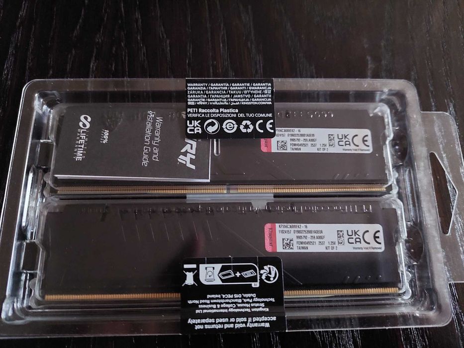 Kingston Fury Beast 16GB (2x8GB) DDR5