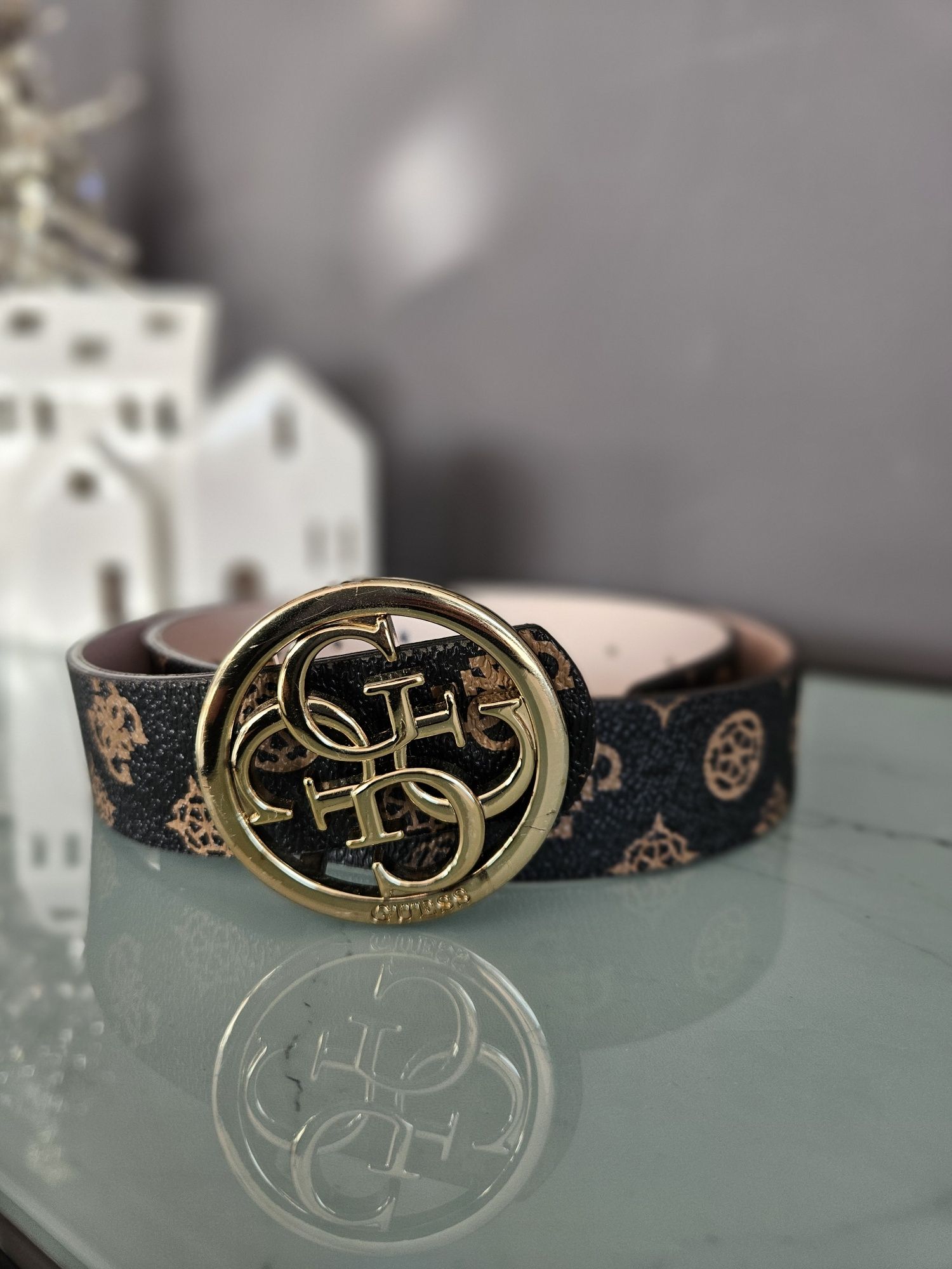 Двулицев колан Guess
