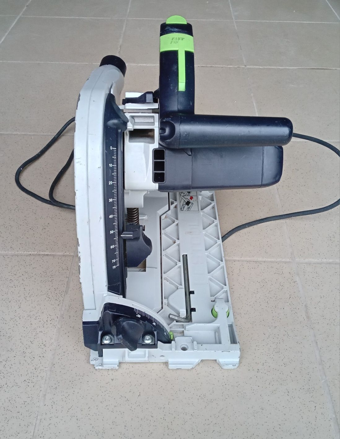 Потъващ циркуляр на FESTOOL TS 75 EBQ