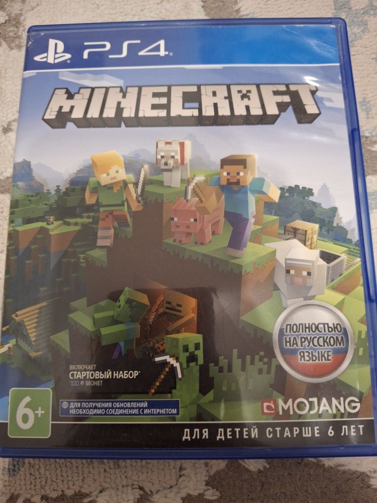 Диск майнкрафт для ps4