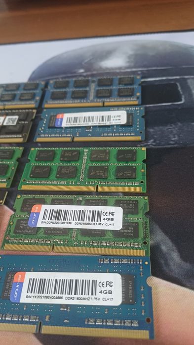 Оперативные памяти ОЗУ ddr3 4g - 1600mhz