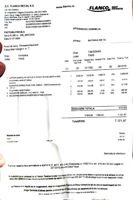 LAPTOP GAMING HP VICTUS - i7 12.7k, GeForce RTX 3050 Ti, 16GB RAM