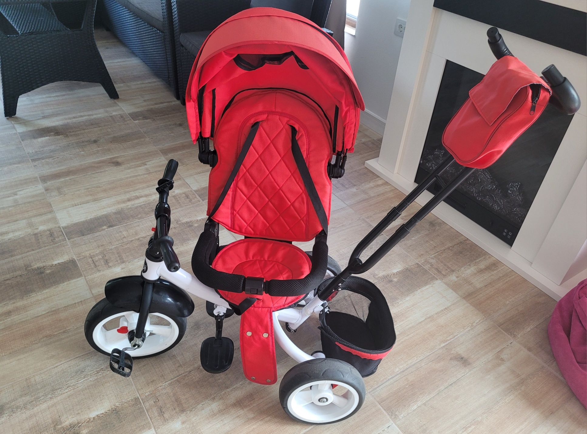 Tricicleta Kubi X1 - rosie