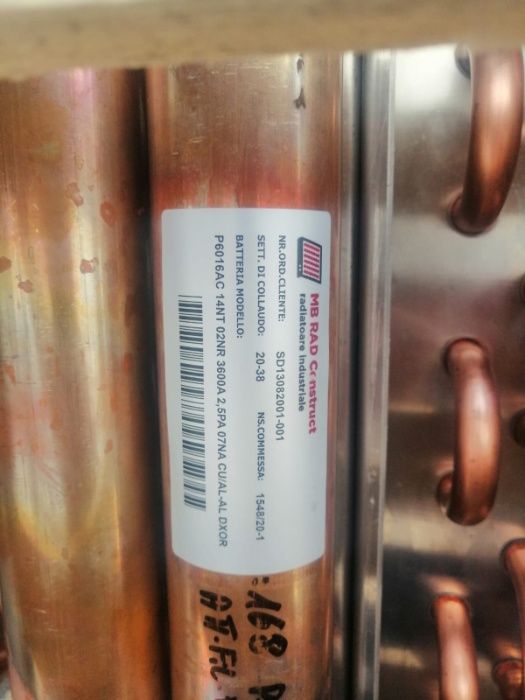 Baterii de schimb termic