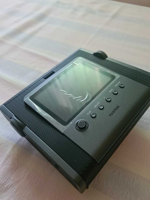 Fujifilm Instax Wide Evo Instant Camera (черен) Без кутия със калъф е.