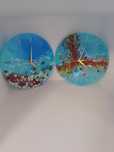 Ceas de perete din rasina epoxy