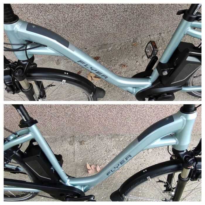 Електрически алуминиев велосипед Flyer 28 цола