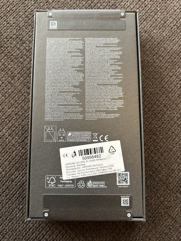 Чисто Нов Samsung S25 Ultra 5G 256GB Whitesilver