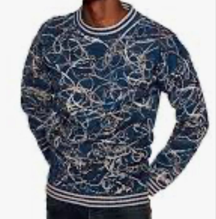 Мъжки кашмирен пуловер Vintage Stile BENETTON .Размер М