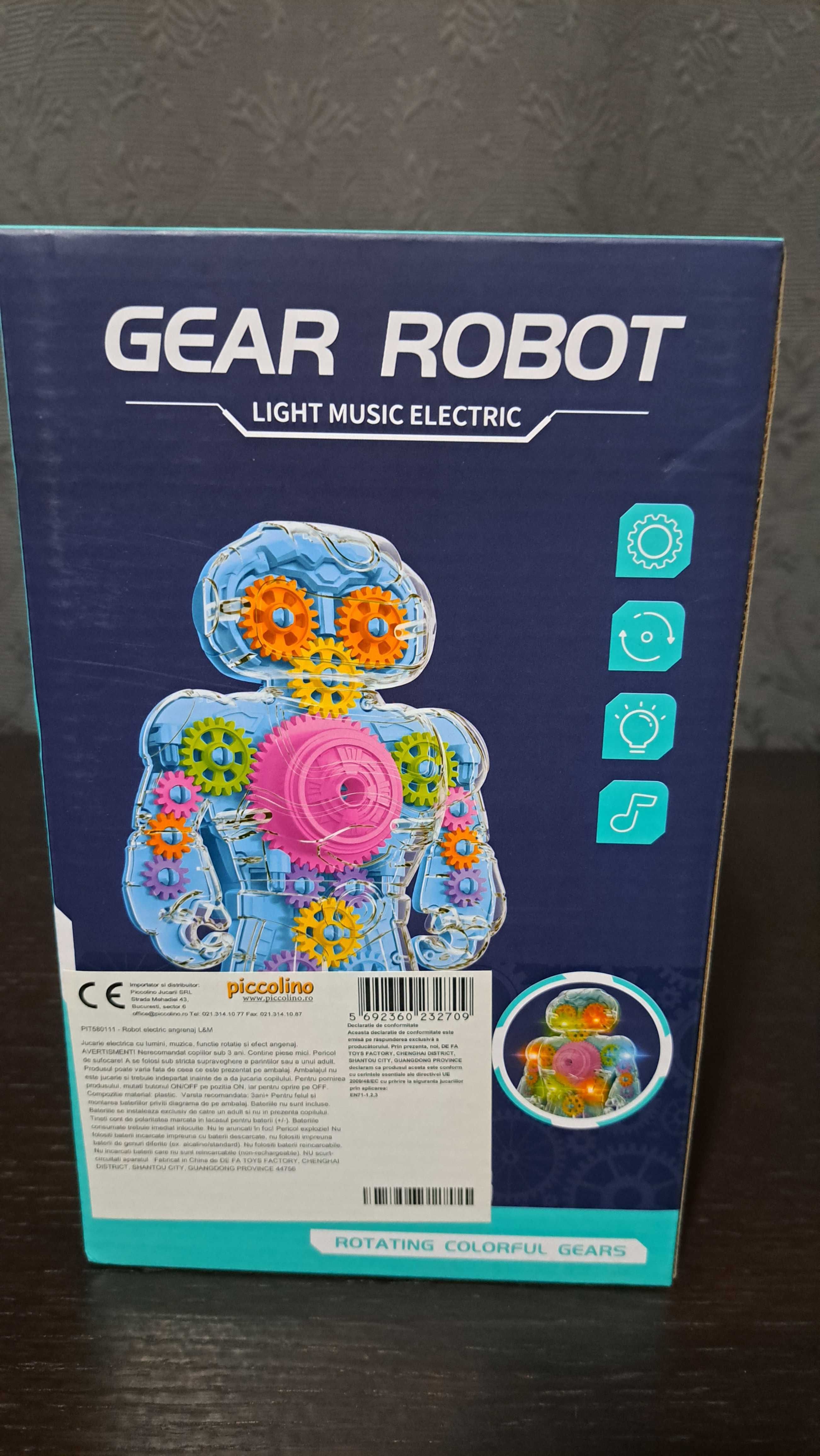 Gear Robot Transparent