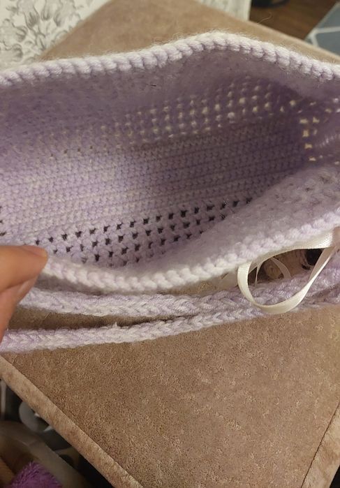 Вязаные сумочки.